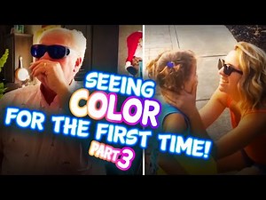 Seeing Color For the First Time Part 3! Tear Jerking Moments with the Gift of Color!