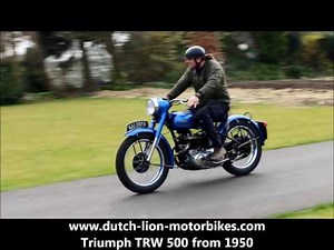 Triumph TRW 500 from 1950