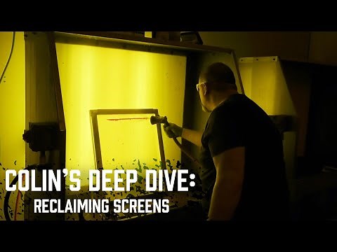 Reclaiming Screen Printing Screens To Achieve The Best Results