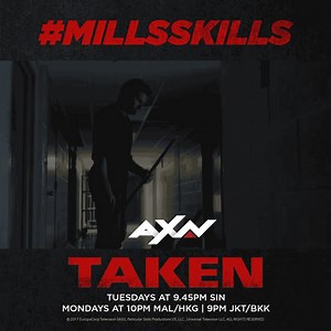 Mills shows you a mop can be a good weapon. Don't miss brand new #AXNTaken! | AXN Asia