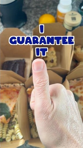 I gave AWESOME food to 5 homeless people today