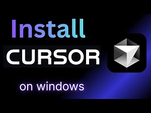 Install Cursor IDE on Windows FAST | Full Setup Guide