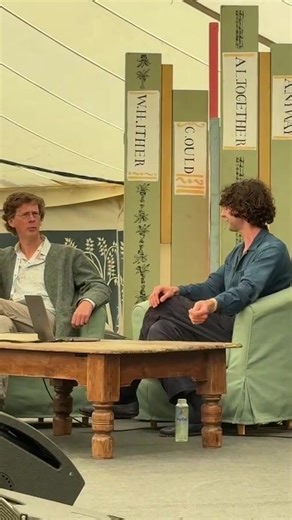 2.5K views | SECRET MIRACLE WORKERS: Biologist and mycologist Merlin Sheldrake (Entangled Lives) talks to Manchán Magan (Listen to the Land Speak) about how the study of fungi and their underground networks transform our understanding of how all life works. Live from the Festival of Writing and Ideas at Borris House. @manchanmagan @merlin.sheldrake @writingandideas | Ballymaloe Cookery School | Facebook