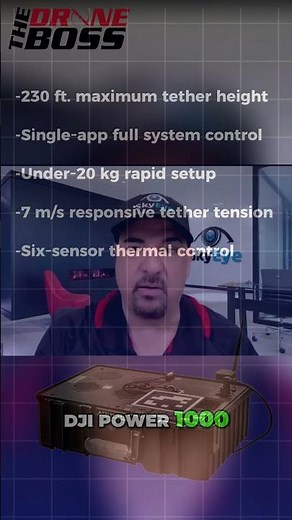 Unlimited Drone Flight? Meet the V-Line Pro Tether System