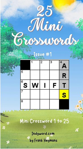 A tiny brain workout 🧠✨ Try these 5x5 mini crosswords and see how fast you can solve them! Want the full set of 25? Instant PDF download — follow this link 🔗📥 : https://www.indyword.com/mini-crossword-printable-pdf.html #crossword #minicrossword #puzzles #brainteaser #wordgames #printablepuzzles #brainboost | Indyword.com