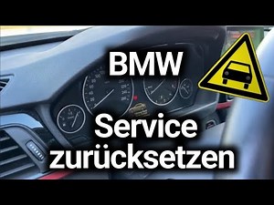 BMW Service zurücksetzen - Werkstattmenü - Servicemenü - Anleitung 🔧✅ | BMW 3er F30