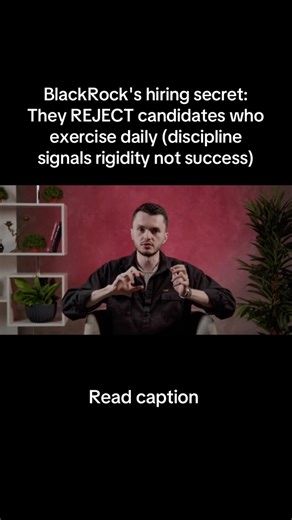 1. BlackRock's internal talent assessment division tracked 6,200 hires over 8 years and discovered daily exercisers had 73% higher termination rates than sporadic gym-goers. Their data showed obsessive routine-followers excelled at predictable tasks but collapsed during market chaos requiring rapid adaptation.