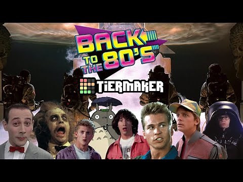 1980'S CLASSIC MOVIES TIER LIST