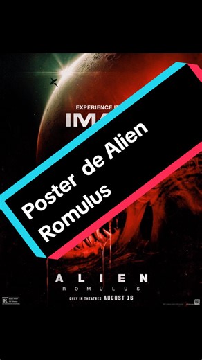 Nuevo Posters de Alien Romulus. . . . #pelicula #peliculadesuspenso #peliculasdeterror #terror #alienromulus #alien #alienmovies #alienromulus2024 #ultimahora #peliculasrecomendadas