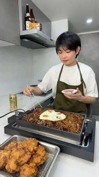 韓国ドラマによく出てくるやつどうしても食べたくて作ってみました！