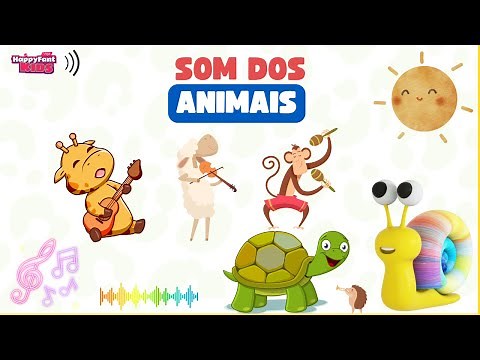 O Som dos Animais | Aprendizado para crianças