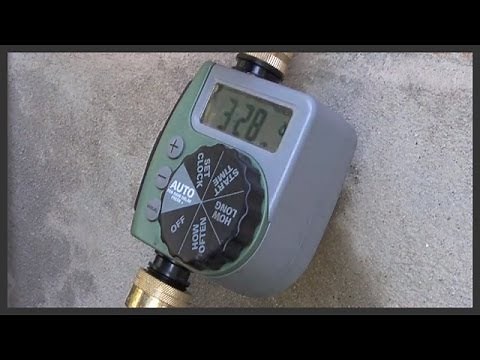 How to Install an Orbit Faucet Timer