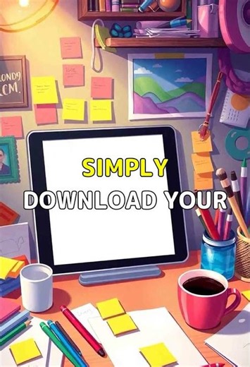 Ditch the paper and use this tablet trick #StudyTips #DigitalArt