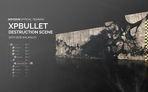 X-Particles - xpBullet 教程 - C4D破碎场景案例