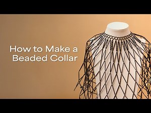 How to Make a Chickasaw Beaded Collar