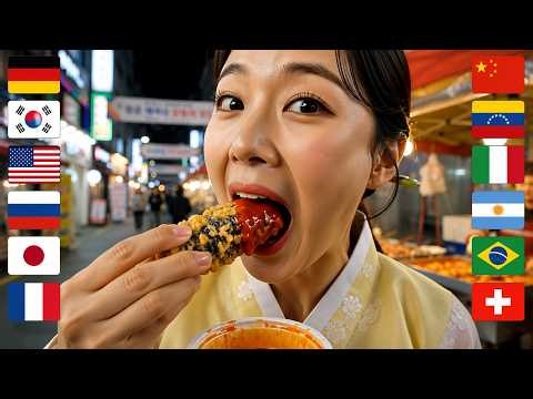 Which country's food would you pick? #5🌍 | Doorstep Delivery AI ASMR