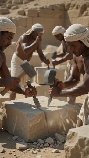 Building the Great Pyramid of Giza from Start to Finish | Realistic AI Timelapse