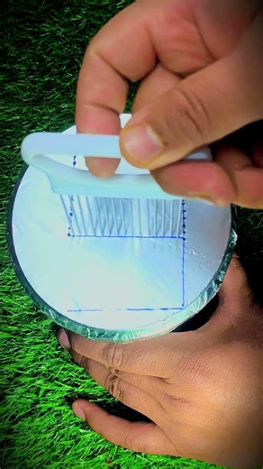 Number 9 creation with Shafaqat Satisfying Maxx on Aluminium foil 😍 | #shorts