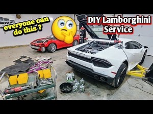 Lamborghini Huracan / R8 oil change , step by step DIY [ save $1,800 ]