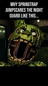 Only Real Ones Know FNaF 4 Spring Trap Jump Scare LORE! #springtrap #williamafton #purpleguy