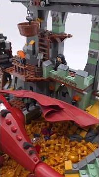 LEGO EREBOR MOC 🐲🔥🥇- STOP MOTION BUILD 👀▶️