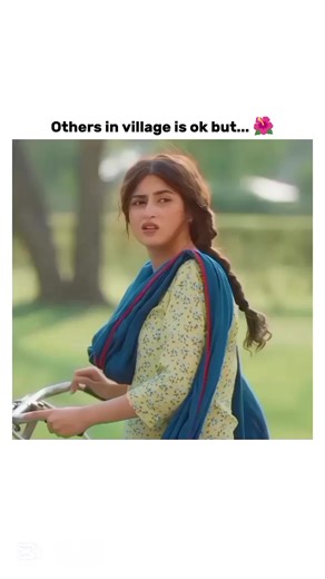 Pakistani Actress Embraces Village Look