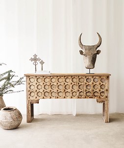 Dhruva Console - Rajasthan Mango Wood Console Table India