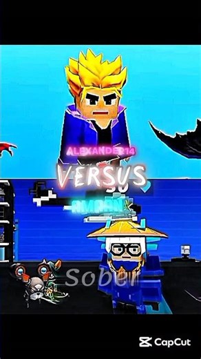 Amaan Vs Alexander14 (Part99) #blockmangobedwars #blockmango #shorts #1vs1
