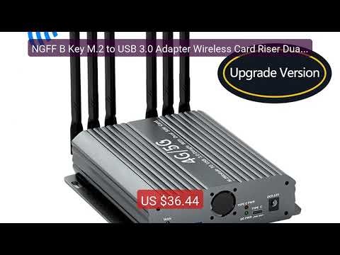 NGFF B Key M.2 to USB 3.0 Adapter Wireless Card Riser Dual ... — Top Pick 2026 | Unbeatable Price!