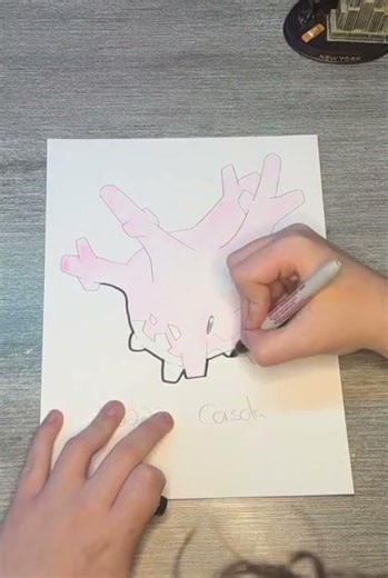 #0222 Corsola #fyp