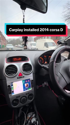 2014 Vauxhall Corsa D upgraded with the H2T CarPlay unit 🔥 7” OEM-style screen running the latest Android system, installed with Apple CarPlay & Android Auto. Supports apps like Waze, Netflix, YouTube, Spotify & more, while keeping a clean factory look. ✅ Smooth, fast performance ✅ Steering wheel controls supported ✅ No battery drain ✅ OEM-style fit 📍 Installed by H2Traders – Nottingham 📩 DM for upgrades & quotes #carplay #fyp #vauxhall #corsa #uktiktok
