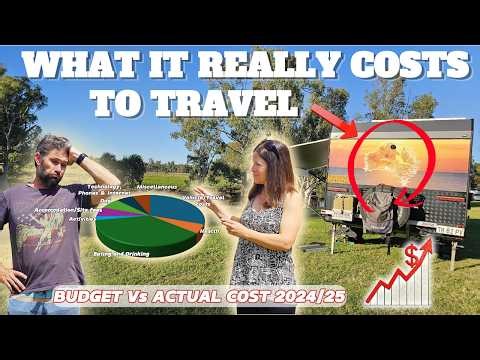 How much does it REALLY COST to travel Australia FULL-TIME 2024/25