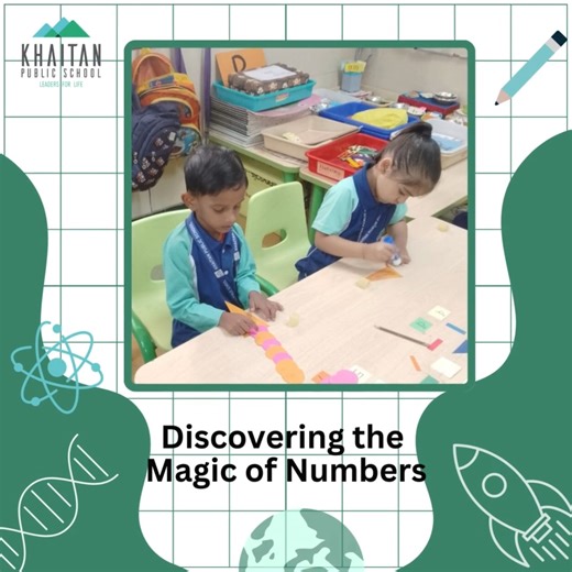 13 reactions | Numeracy Adventures It's been an exciting week in numeracy! Our little mathematicians have been mastering numbers through playful learning. Fun and friendly games have made us quicker thinkers and more attentive learners, boosting our numeric understanding in a big way. Math is more than numbers; it's about growing minds through joy and challenge! #EarlyYearsMath #NumeracySkills #PlayfulLearning #MathIsFun | Khaitan Public School, Sahibabad | Facebook