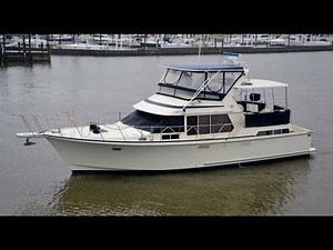 1989 44' Tollycraft Cockpit Motoryacht at Jay Bettis & Co. in Seabrook, Texas.