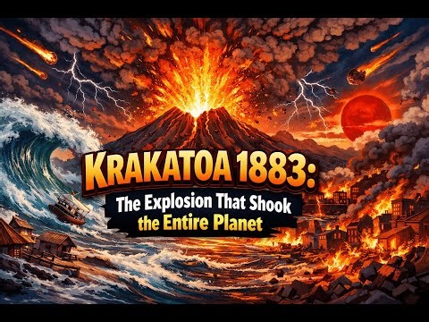 🌋 Krakatoa 1883: The Explosion That Shook the Entire Planet