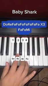 98K views · 787 reactions | Tutorial de piano Baby Shark facíl i#babyshark#pianotutorial#bebetiburon#ponchopiano | Ponchopiano | Facebook