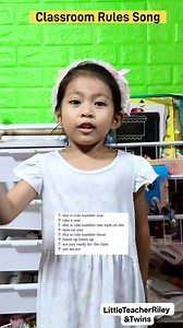 CLASSROOM SONG Pls ❤️ and share. Thank you. #littleteacherriley #nurseryrhymes #kidsongs #transitionsong #attentiongrabber #CircleTimeSongs #ClassroomSongs | Little Teacher Riley & Twins
