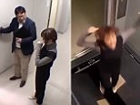 Japanese TV prank show shocks woman as elevator turns into trapdoor