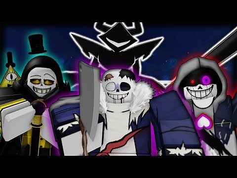 [SECRET] HYPER DUST LV99 / Bill Sans / Mix Sans / Roaring Knight [Showcase] [Sans AUs Fighter 2]