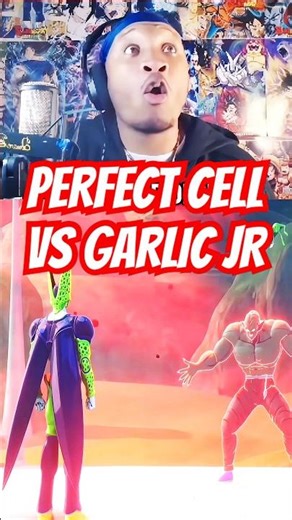 Perfect Cell Vs Garlic Jr Was ABSOLUTELY Hilarious! 😭 #dbz