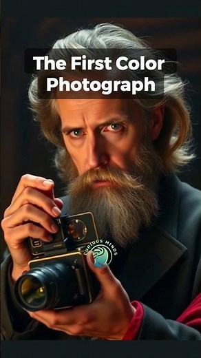 The First Color Photograph: A Historic Moment in 1861! #colorphotography #photographyfacts