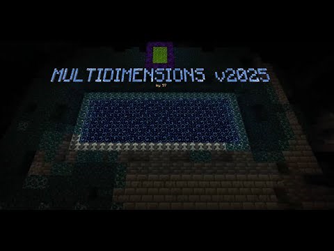 (old, check desc) MULTIDIMENSIONS 2025 - RELEASED - NEW DIMENSIONS ADDON FOR MCPE