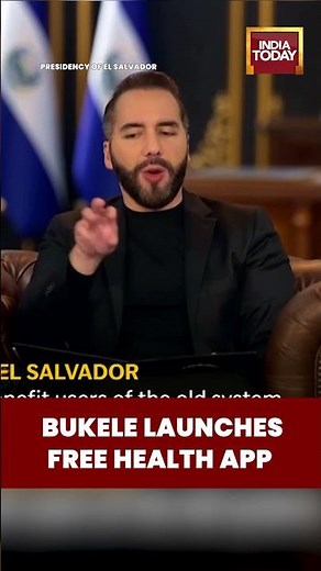 El Salvador’s Bukele Launches App Offering Free Medical Consultations on Mobile Devices