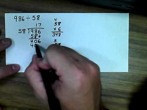 Division - 2 and 3 digit divisors