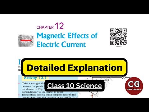 Master Chapter 12: Magnetic Effects of Electric Current (Class 10) in ONE SHOT