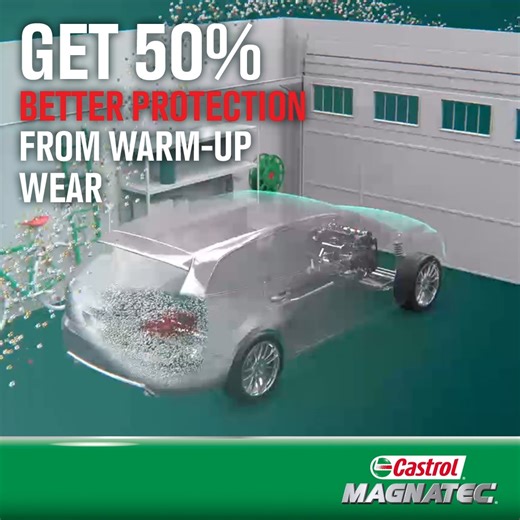Feel confident that your engine is in it for the long haul by providing non-stop protection from every start. Castrol MAGNATEC has DUALOCK molecules that cling to the critical parts of the engine to provide 50% better protection against wear*. *Global Average from 50 cities, Castrol Magnatec Stop-Start Index 2014 Choose to protect your engine from the moment you start! Get Castrol MAGNATEC today via Shopee and Lazada! Shopee: https://shopee.ph/castrol_official Lazada: https://www.lazada.com.ph/s
