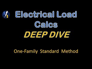 One-Family Standard Service Calculation - Deep Dive 2020
