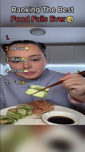 Ranking The Best Food Fails Ever
