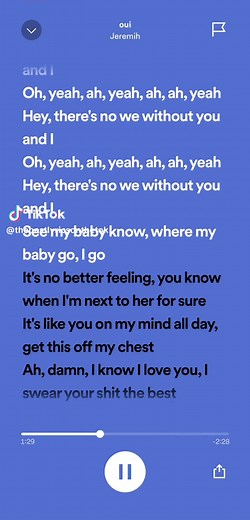 Oui Jeremih Lyrics Explained