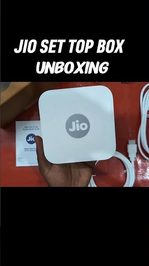 Jio New Set Top Box Unboxing 2026🔥 #tech #shorts #jio
